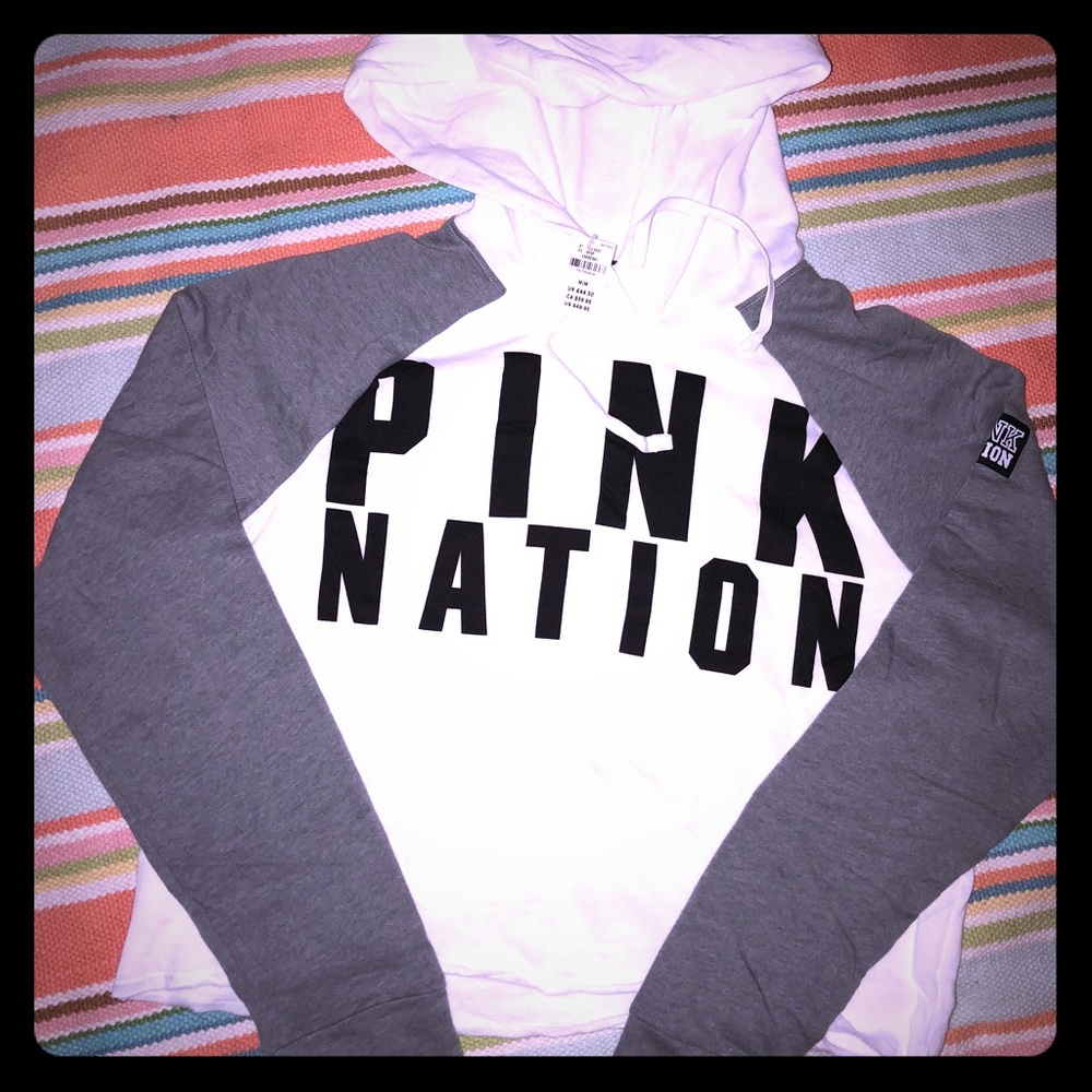 ❤️NWT PinkNation by:VS Grey croptop sweater❤️